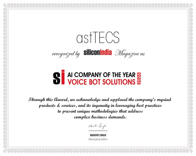 Best AI Company of the year - 2026