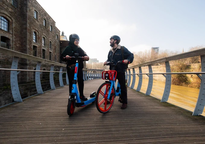 Bristol Harbourside to host free Dott e-bike and scooter experience day