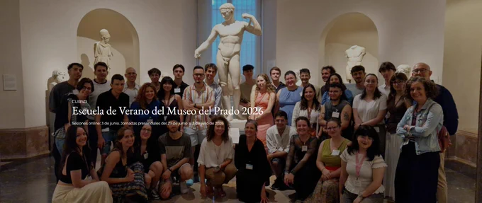 Alumnos y profesores de la Escuela de Verano del Museo del Prado