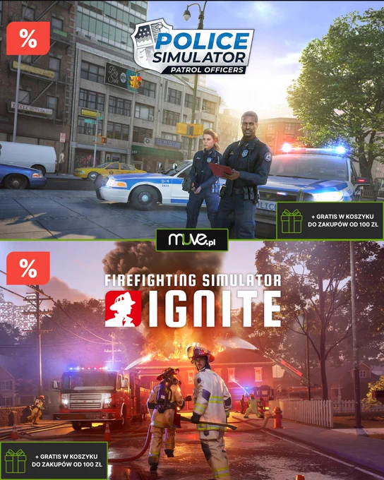 police simulator oraz firefighting simulator