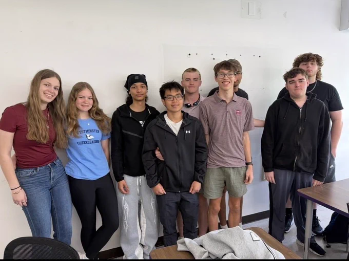 Advanced Marketing students.