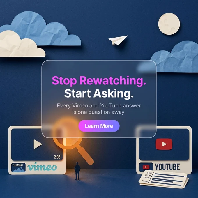 Vimeo and YouTube Video Ingestion is now live on CustomGPT.ai