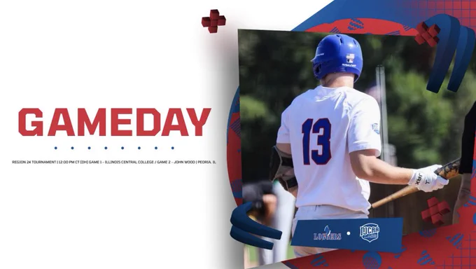 GAMEDAY! ⚾️🪓

🏆 Region 24 Tournament 
🆚 DH - ICC & John Wood 
⏰ 12:00 PM CT 
📍 East Peoria, IL 

#ForROBO