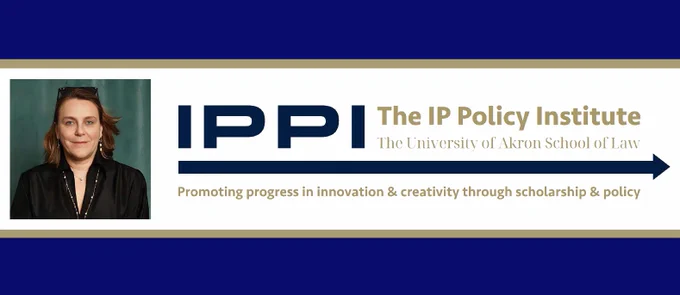 Banner with photo of Francesca Ferrari and IPPI's logo