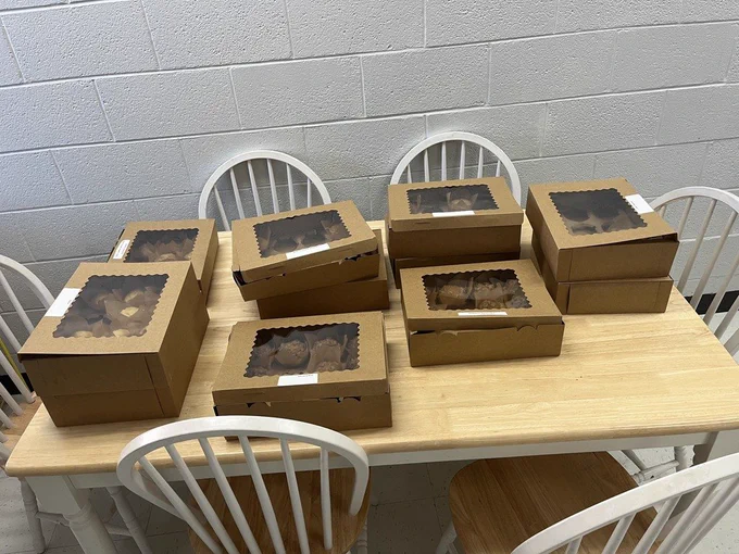 Boxes of Muffins