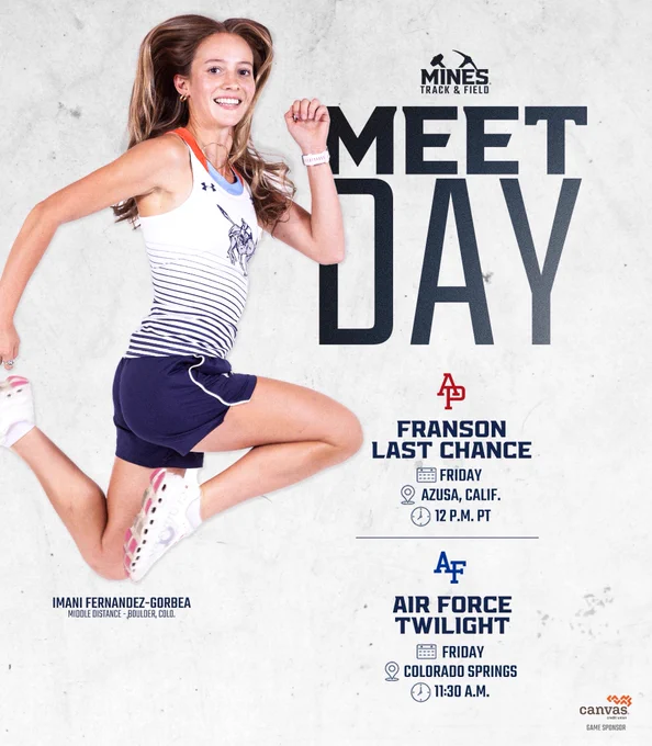 Meet Day - At the Franson Last Chance/Air Force Twilight. Photo of Imani Fernandez-Gorbea