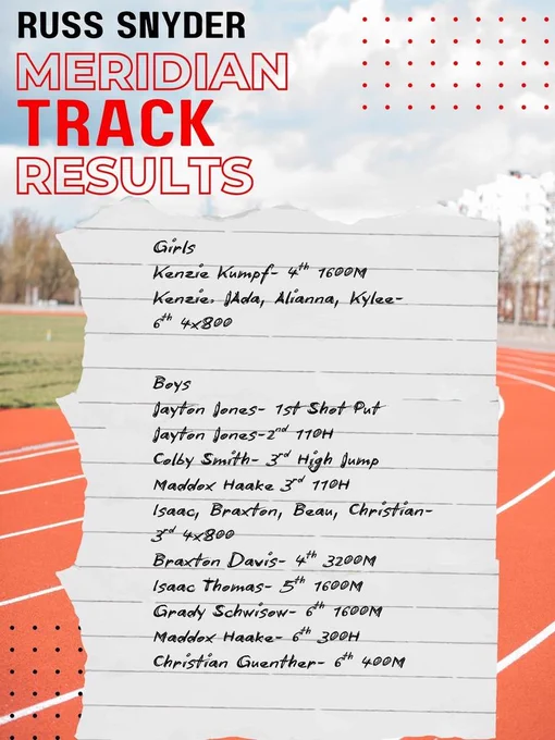 Track Results