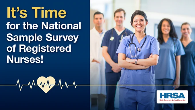 It's time for the National Sample Survey of Registered Nurses