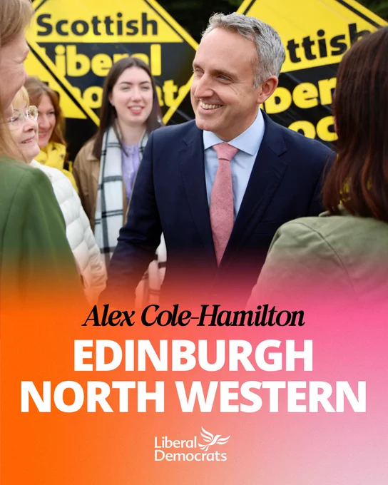 Alex Cole-Hamilton.

Edinburgh North Western.