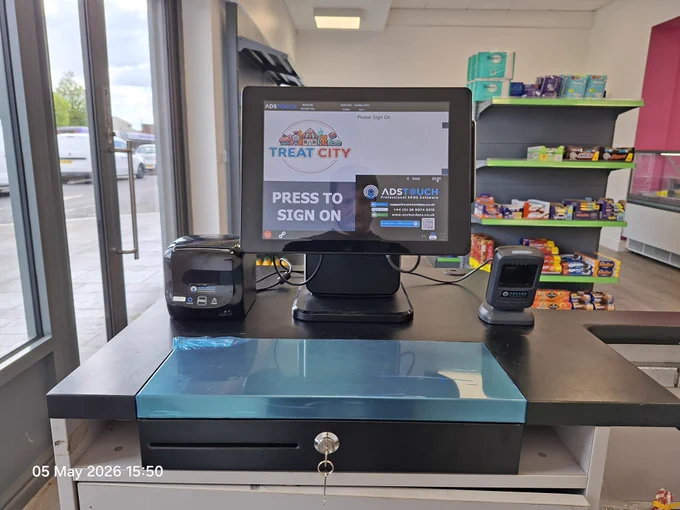 Treat City Retail Epos System - Andersonstown Belfast - supplied by Anchor Data Systems 028 9074 0315 www.anchordata.co.uk