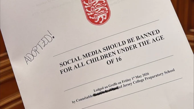 A close up of the proposition, showing its title.
