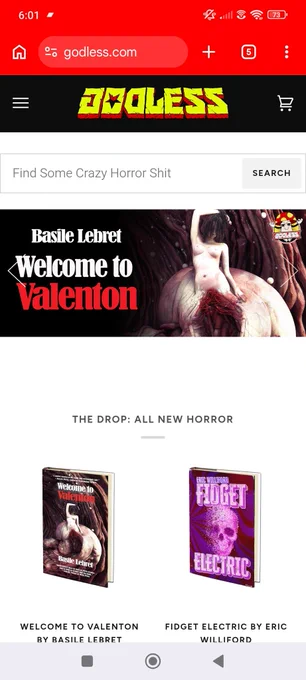 The front page