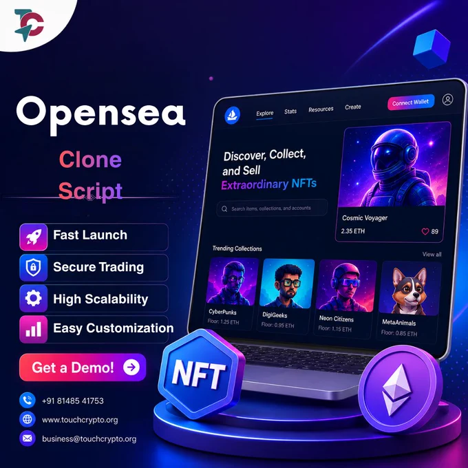 Opensea Clone Script