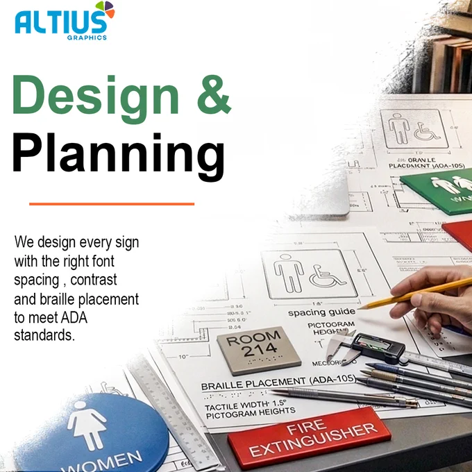 ADA Signs - Design & Planning