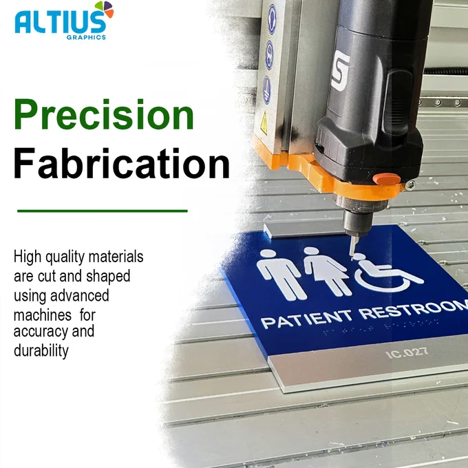 ADA Signs - Precision Fabrication