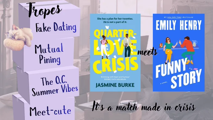 Fake dating, meet cute