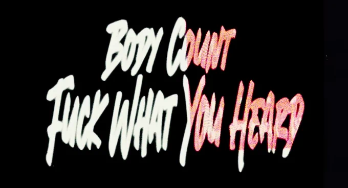 Song & Lyrics
https://youtu.be/RAbV0eV1zd8?si=Ng56EiUDMK6aRBFu

F*** What You Heard
 (OFFICIAL VIDEO) 
BODY COUNT / ICE T
Listen to Body Count’s new single “F*** What You Heard” on 
 Aug 1, 2024  #BodyCount #Psychopath #Merciless
BODY COUNT – F*** What You Heard (OFFICIAL VIDEO) 

Listen to Body Count’s new single “F*** What You Heard” on your favorite DSP: 
https://bodycount.lnk.to/FuckWhatYouHeard-SingleID

Listen to the previous single
“Psychopath (feat. Joe Bad): https://bodycount.lnk.to/PsychopathID
Stay tuned for all things Body Count: 

https://bodycountband.com/ 

Century Media Records
*All Rights Reserved
Video directed by Jay Scorsese 