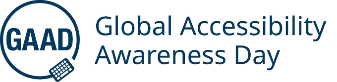 GAAD logo - Global Accessibility Awareness Day