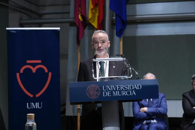 Imagen de Samuel Baixauli como nuevo rector de la Universidad de Murcia