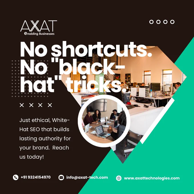No shortcuts. No "black-hat" tricks. Just ethical.