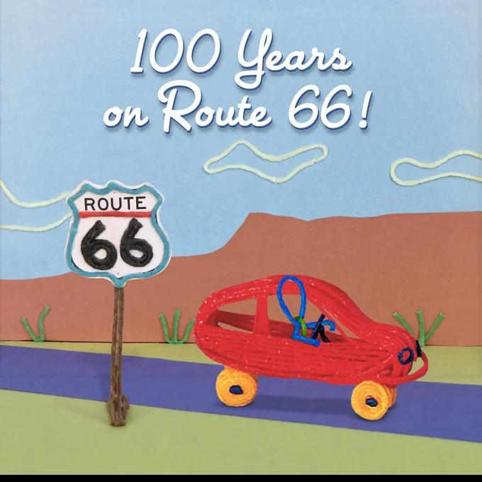 Wikki Stix Route 66 created with Wikki Stix!