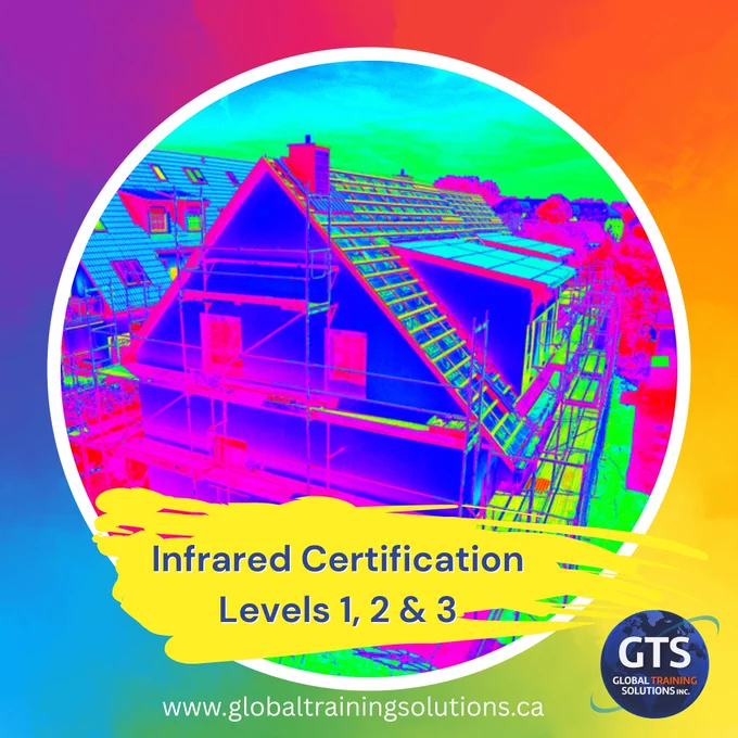 Professional Level 1, 2 & 3 Infrared Thermography Courses available Online and Onsite for Teams. Take your infrared inspection expertise to the next level with comprehensive Infrared Thermography Certification training designed for today’s industrial, commercial, and maintenance professionals. https://globaltrainingsolutions.ca/infrared-thermography-training-certification/

Our globally recognized Level 1, Level 2, and Level 3 certification programs are available through flexible ONLINE learning and customized ONSITE GROUP TRAINING solutions.