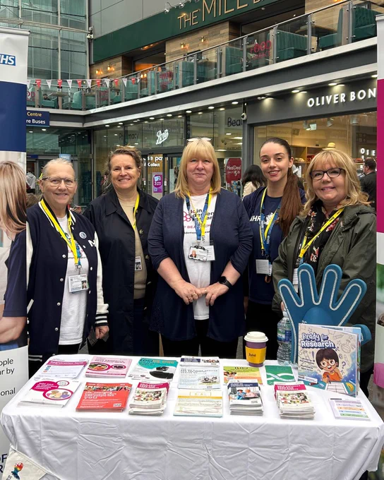 Members of the RDN team in the North West at Manchester Piccadilly Station