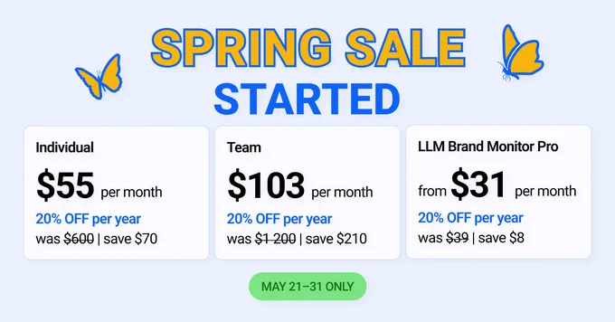 Serpstat spring sale