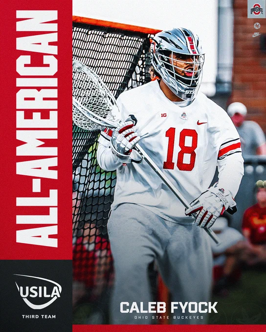 Caleb Fyock - Third Team All-American