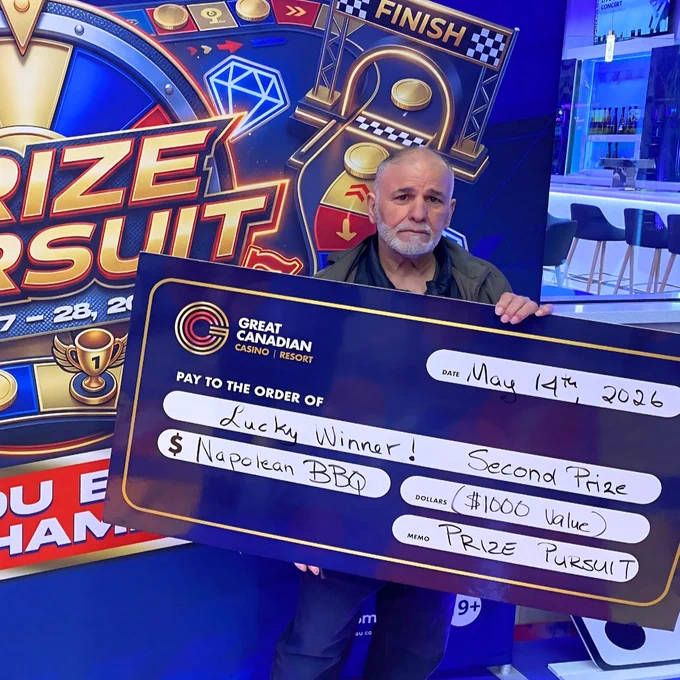 Prize Pursuit winner