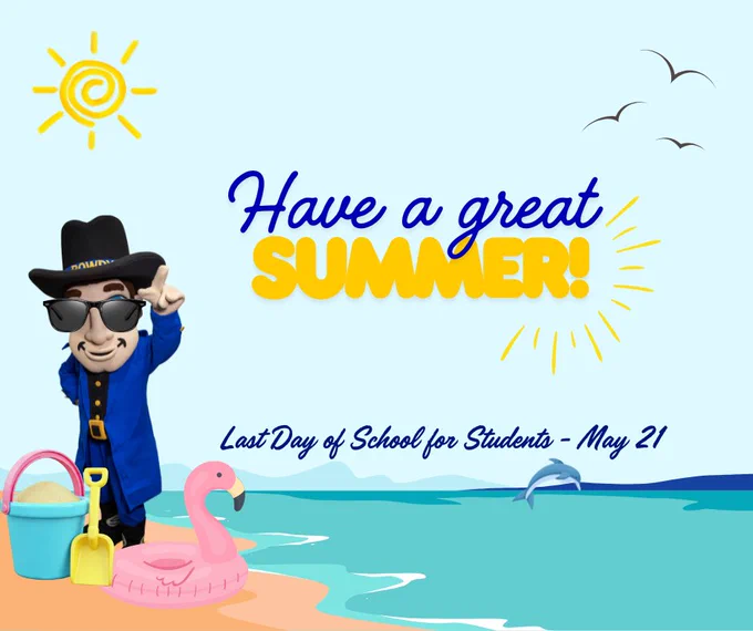 Last Day of School for Students  - May 21