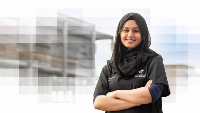Photo of a postgraduate student.