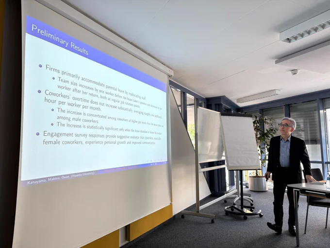 presentation of Hideo Owan
