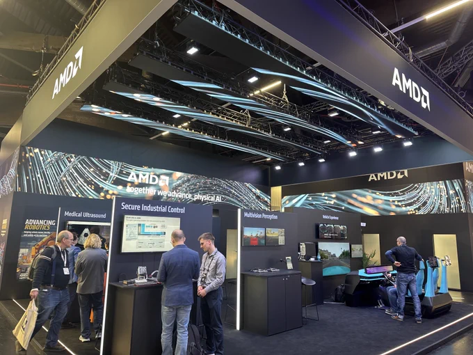 Embedded World 2026 ，AMD Booth，Nuremberg Germany