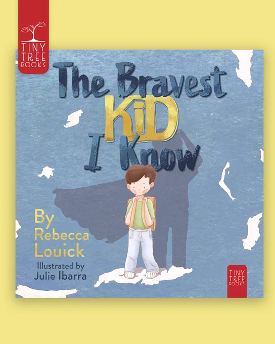 Covrer of The Bravest Kid I Know on a yellow background.