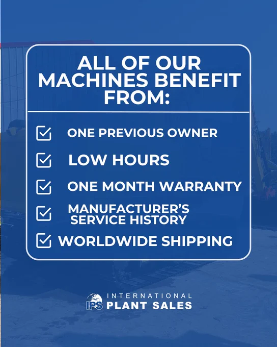 International Plant Sales - Used construction machinery for sale