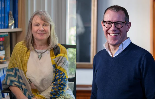Photos of Professor J. Louise Jones and Professor Andrew Prendergast