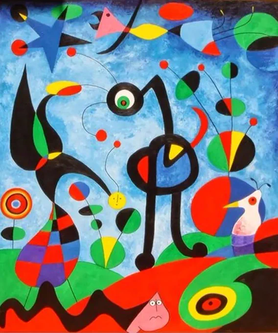 Jean Miro, The Garden, 1925