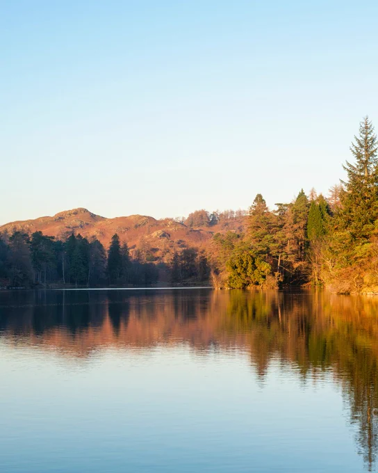 A picturesque lake scene