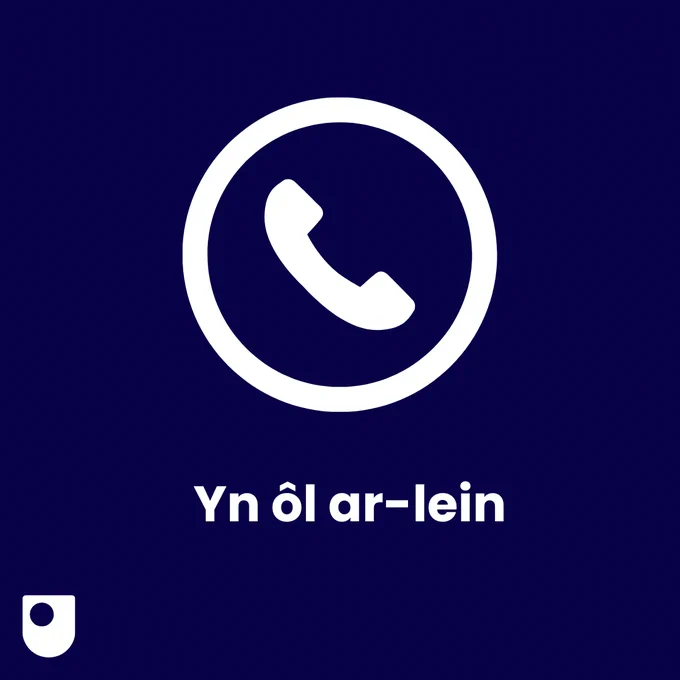 Yn ôl ar-lein