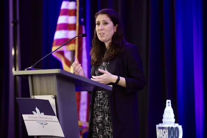 Katherine Sutton, Assistant Secretary of War for Cyber Policy, rounds out the morning set of keynotes at the 2026 Cyber Summit.