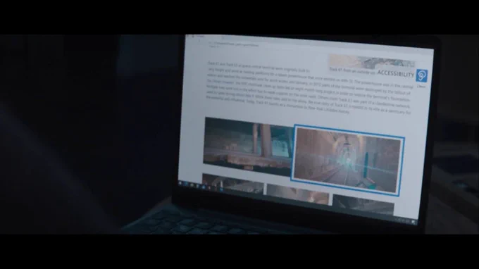 Picture of Matt’s computer screen from Daredevil Born Again season one.