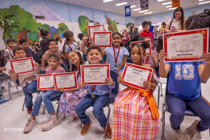 1st Grade Awards at LBJ