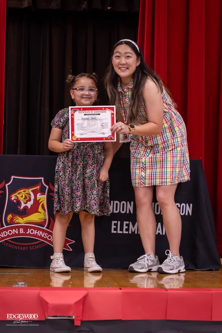 1st Grade Awards at LBJ
