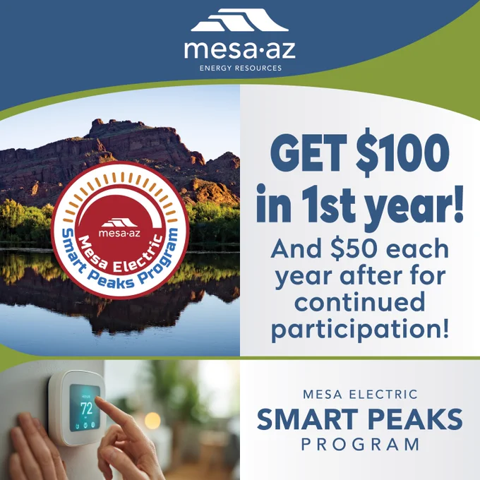 mountain and thermostat 