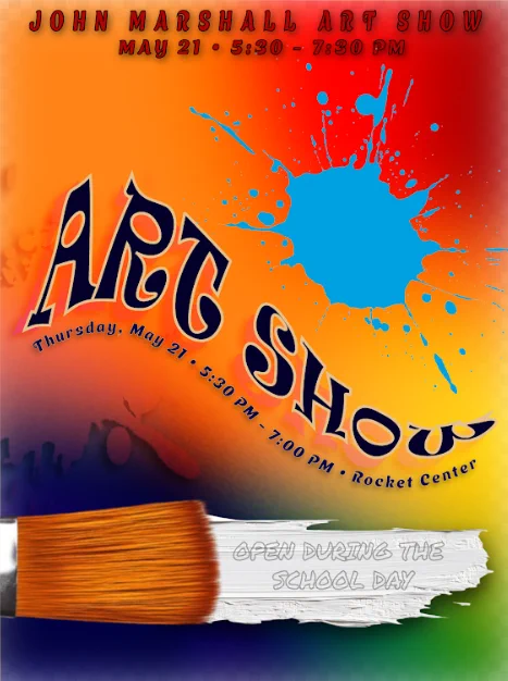 Art Show flyer