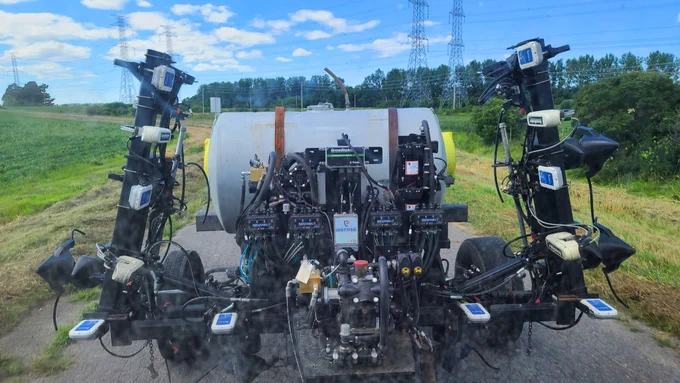 Sentinel™ Rate Control and Row Monitoring paired with LiquiShift® distribution deliver precise, responsive application across every pass. Integrated with GreenSeeker®, this setup enables on-the-go variable rate application, helping adjust to changing field conditions in real time. Supported by a PumpRight™ diaphragm pump, this system is built for consistent flow, accurate placement, and reliable performance from row to row.

📸 Photo courtesy of Jordan Wallace with GPS Ontario, delivering advanced precision ag solutions and fully supported systems to growers across Ontario.

Take a closer look at the pieces behind this setup at www.surepointag.com/liquid-application-systems.

#SurePointAg #Sentinel #LiquiShift #PrecisionAg #AgTech #FarmEfficiency #Plant26