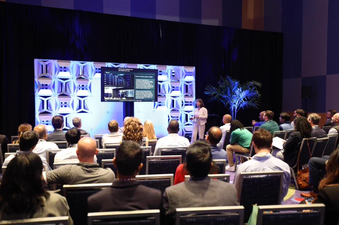 A seminar at the Microsoft AI Tour