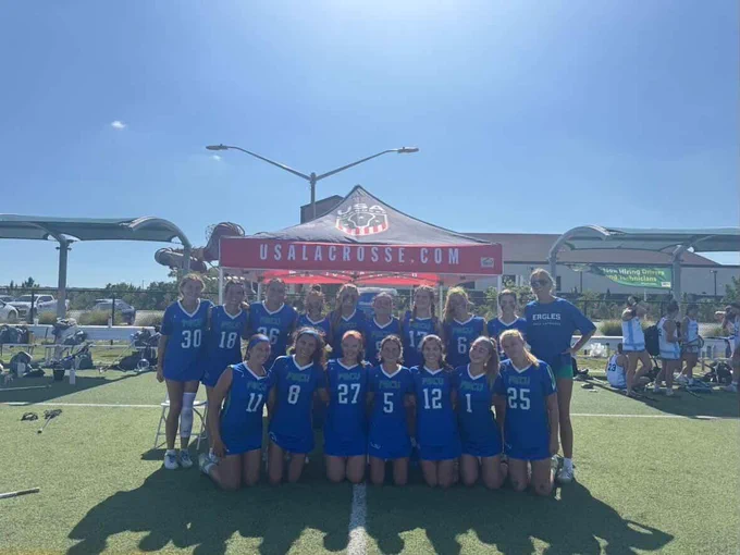 a team photo of the fgcu women's lacrosse team