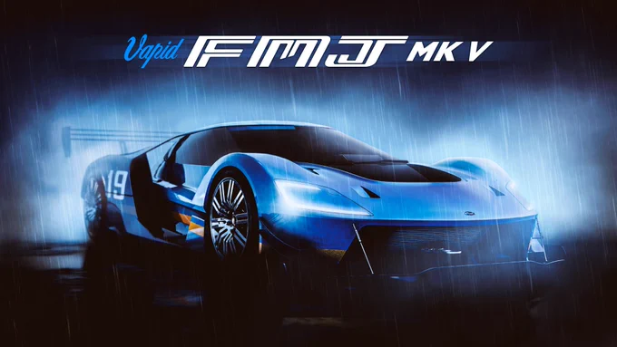 Poster for the Vapid FMJ MK V car. 